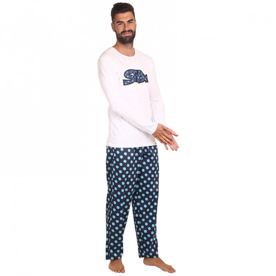 Pijama de hombre Styx lunares (PDP1053)