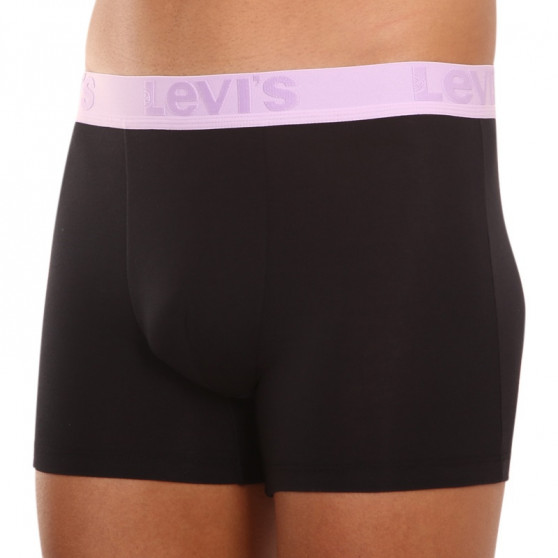 3PACK Boxers para hombre Levis negro (905045001 016)