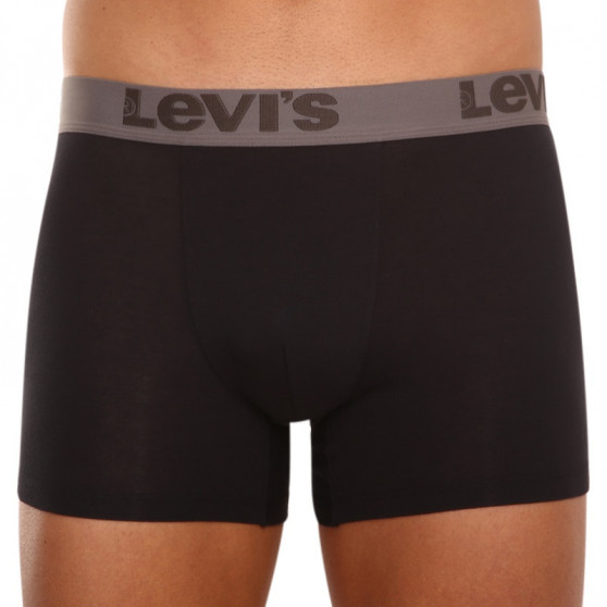 3PACK Boxers para hombre Levis negro (905045001 016)