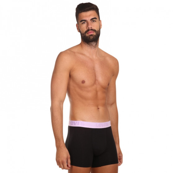 3PACK Boxers para hombre Levis negro (905045001 016)