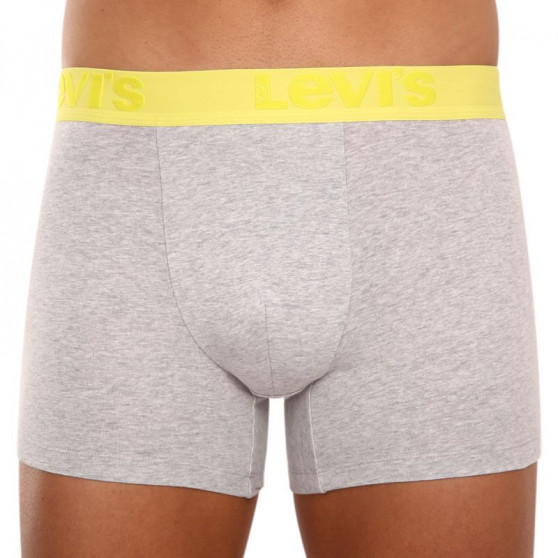 3PACK Boxers para hombre Levis gris (905045001 015)