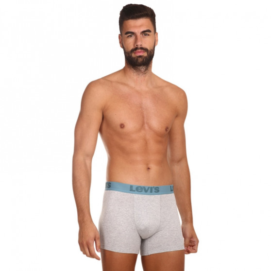 3PACK Boxers para hombre Levis gris (905045001 015)