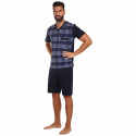 Pijama de hombre Foltýn sobredimensionado azul (FPTN1)