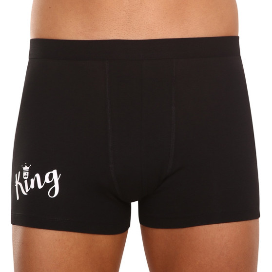 Boxers para hombre Nedeto negro (P01063)