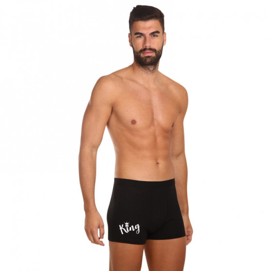 Boxers para hombre Nedeto negro (P01063)