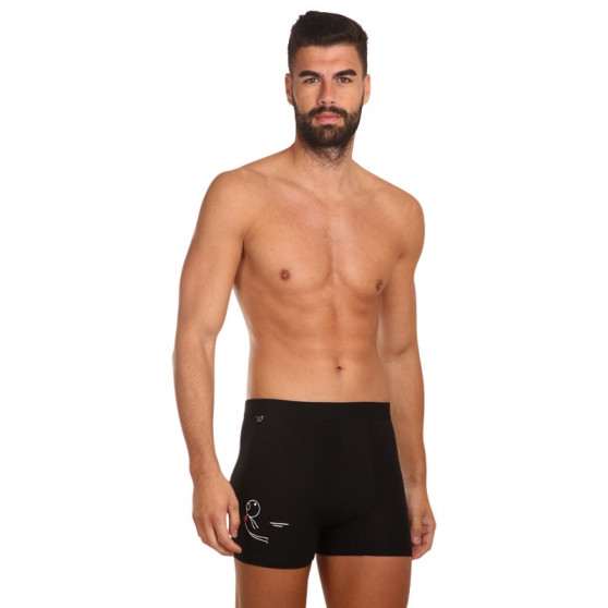 Boxers para hombre Nedeto negro (P01056)