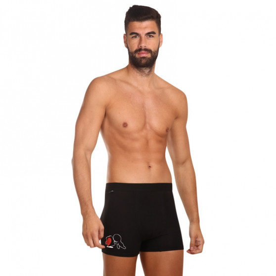 Boxers para hombre Nedeto negro (P01057)