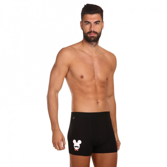 Boxers para hombre Nedeto negro (P01060)