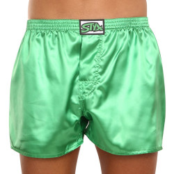 Calzones de hombre Styx classic satin elastico verde oscuro (C689)