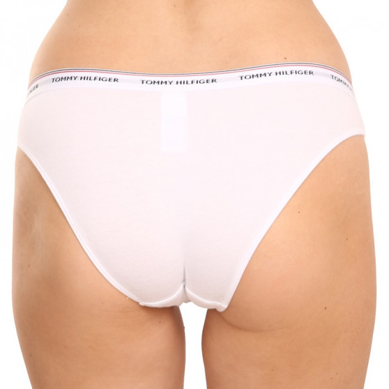 3PACK bragas de mujer Tommy Hilfiger blanco (UW0UW00043 100)