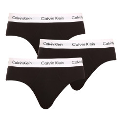 3PACK calzoncillos para hombre Calvin Klein negro (U2661G-001)