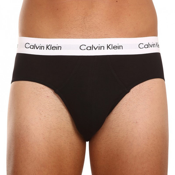 3PACK calzoncillos para hombre Calvin Klein negro (U2661G-001)