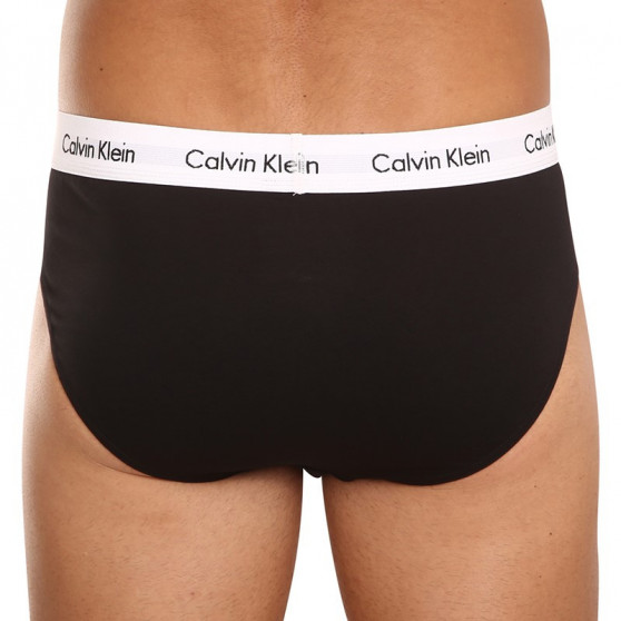 3PACK calzoncillos para hombre Calvin Klein negro (U2661G-001)