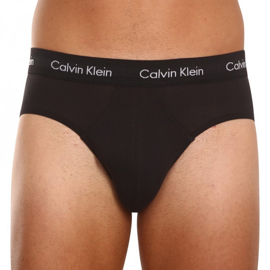 3PACK calzoncillos para hombre Calvin Klein negro (U2661G-XWB)