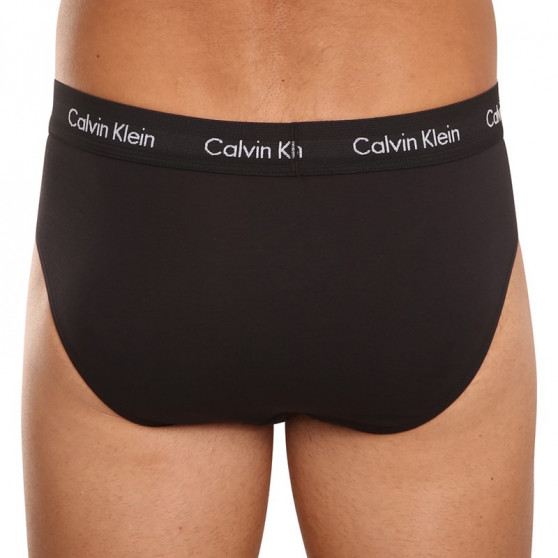 3PACK calzoncillos para hombre Calvin Klein negro (U2661G-XWB)