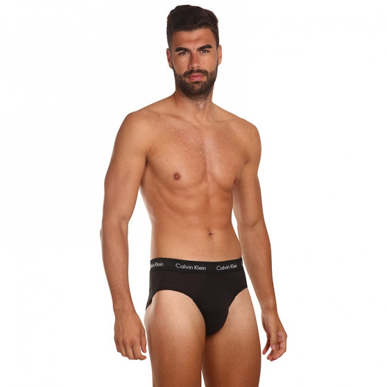 3PACK calzoncillos para hombre Calvin Klein negro (U2661G-XWB)