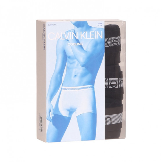 3PACK Boxers para hombre Calvin Klein negro (NB1799A-001)