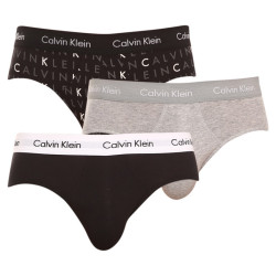 3PACK calzoncillos para hombre Calvin Klein multicolor (U2661G-YKS)