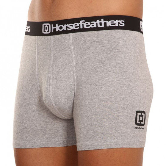 3PACK Boxers para hombre Horsefeathers Dynasty gris brezo (AM067C)