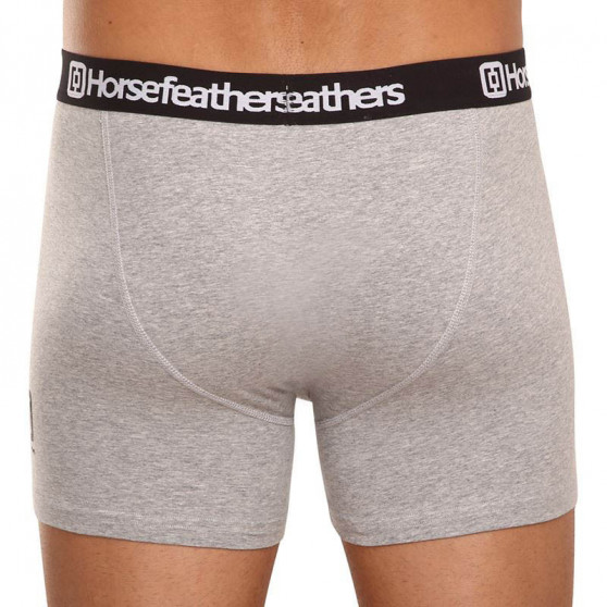 3PACK Boxers para hombre Horsefeathers Dynasty gris brezo (AM067C)