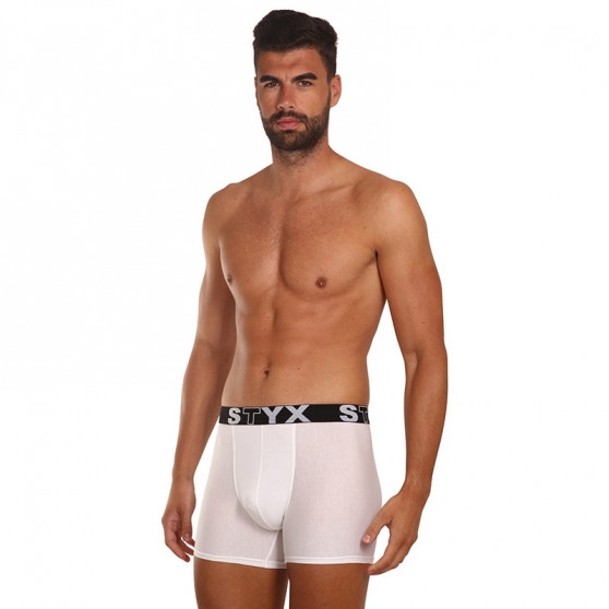 3PACK Boxers para hombre Styx largos deportivos elásticos (U10616161)