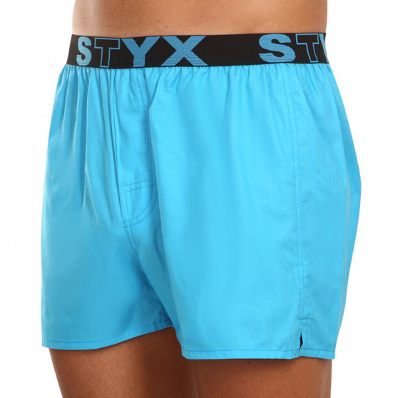 5PACK Calzones de hombre Styx deportivo elástico multicolor (B96769646869)