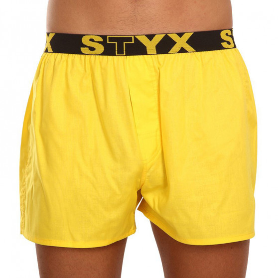 5PACK Calzones de hombre Styx deportivo elástico multicolor (B96769646869)