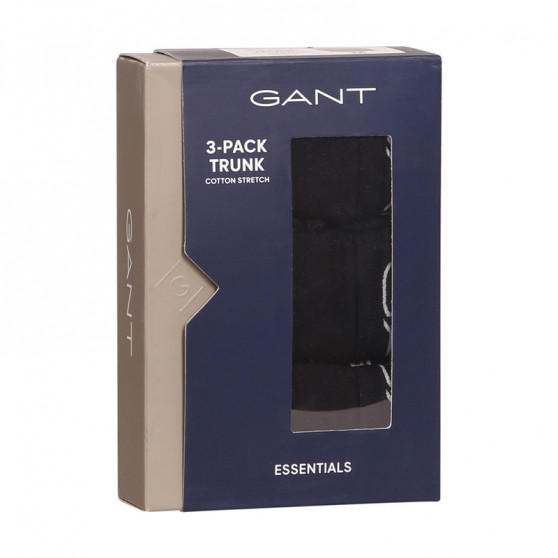 3PACK Boxers para hombre Gant negro (900003003-005)