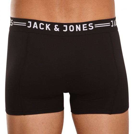 3PACK Boxers para hombre Jack and Jones negro (12081832 - black/black)