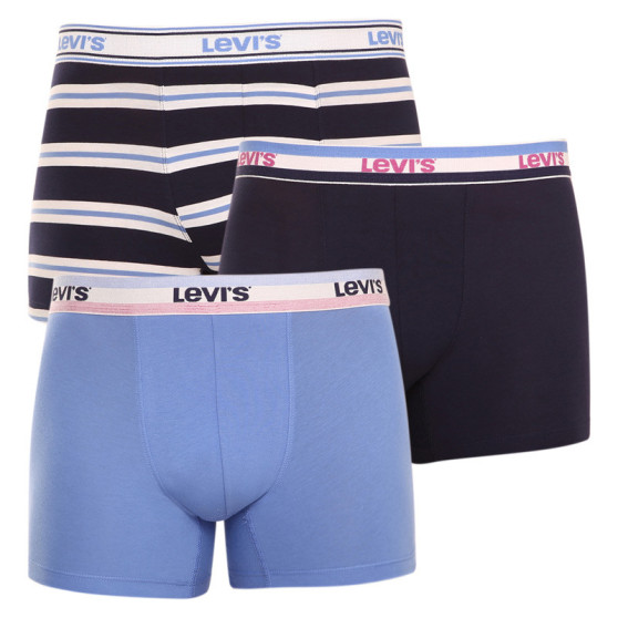 3PACK Boxers para hombre Levis multicolor (701205104 002)