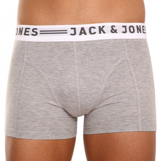 3PACK Boxers para hombre Jack and Jones multicolor (12081832 - light grey)