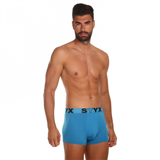 3PACK Boxers para hombre Styx goma deportiva multicolor (G969106167)