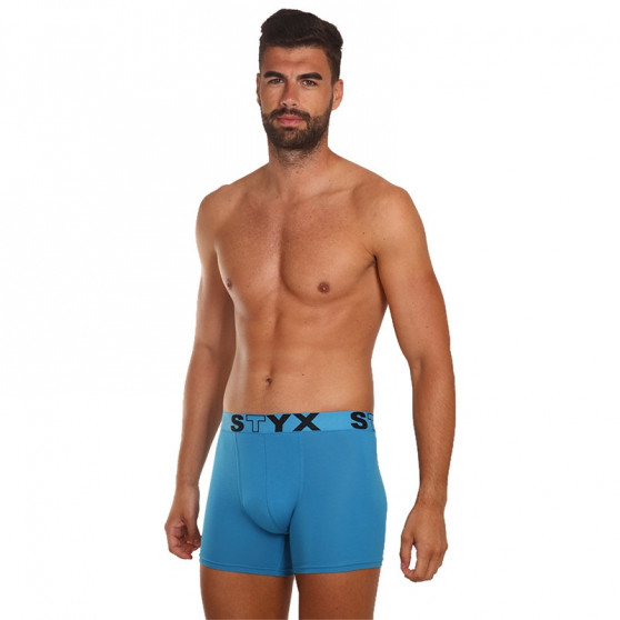 3PACK Boxers para hombre Styx largos deportivos elásticos multicolor (U9696167)