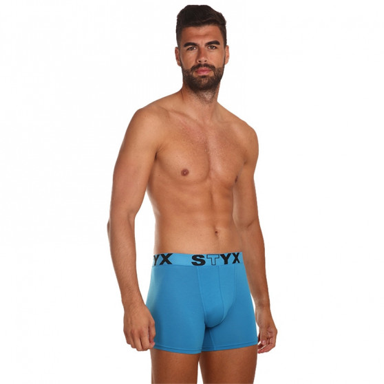 3PACK Boxers para hombre Styx largos deportivos elásticos multicolor (U9696167)