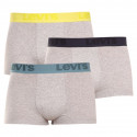 3PACK Boxers para hombre Levis gris (905042001 015)