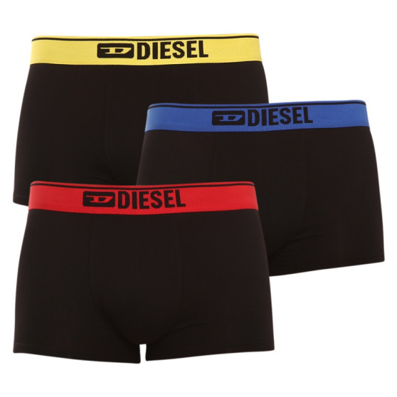 3PACK Boxers para hombre Diesel negro (00ST3V-0SFAV-E5980)