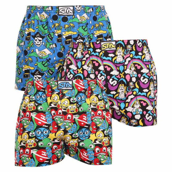 3PACK short hombre Styx art classic goma multicolor (A11555850)