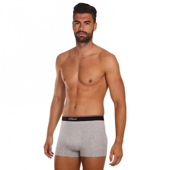 3PACK Boxers para hombre S.Oliver multicolor (JH-35B-84225411)