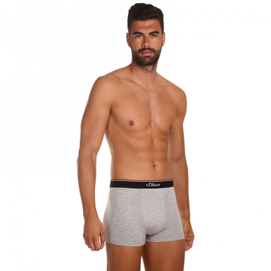 3PACK Boxers para hombre S.Oliver multicolor (JH-35B-84225411)