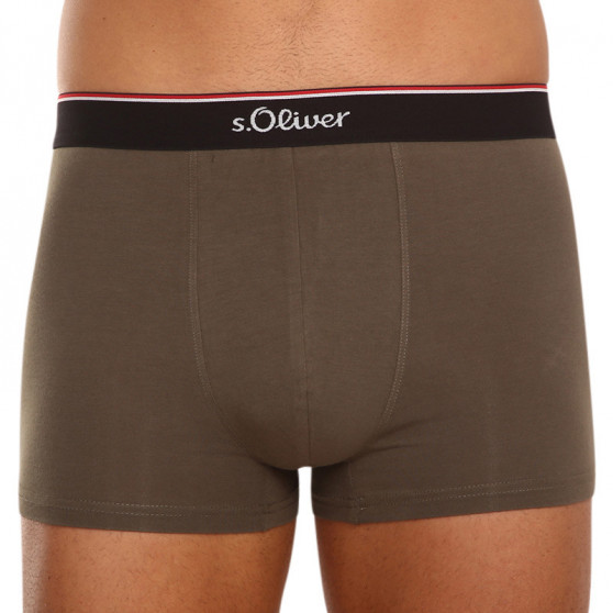 3PACK Boxers para hombre S.Oliver multicolor (JH-35B-11393424)