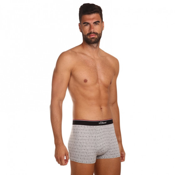 3PACK Boxers para hombre S.Oliver multicolor (JH-35B-11393424)