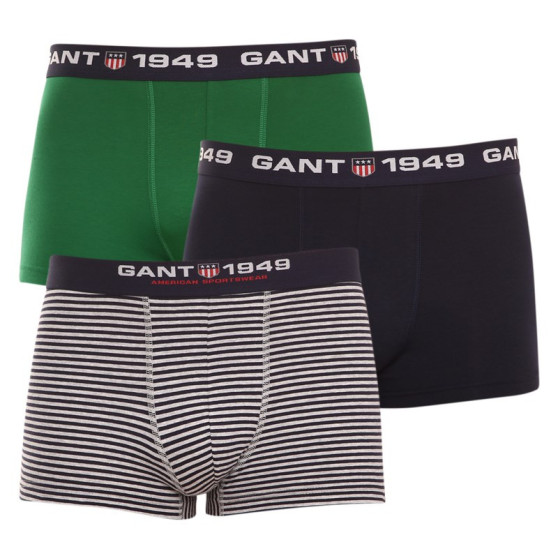 3PACK Boxers para hombre Gant multicolor (902213053-094)