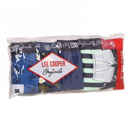 5PACK Boxers para hombre Lee Cooper multicolor (LCU32007032-1414515)