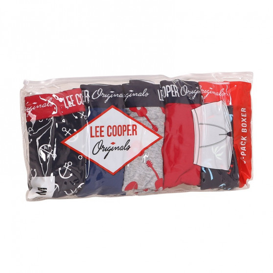 5PACK Boxers para hombre Lee Cooper multicolor (LCU32007033-1414516)