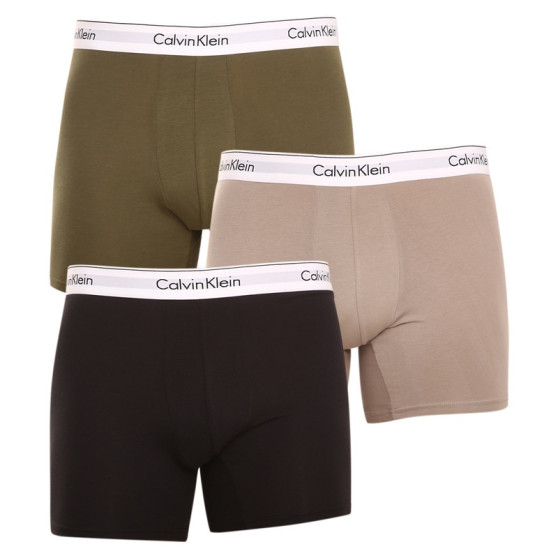 3PACK Boxers para hombre Calvin Klein multicolor (NB2381A-67A)