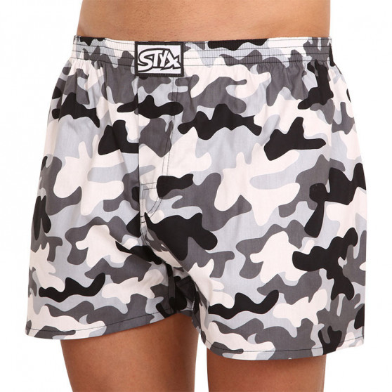 Calzones de hombre Styx art goma clásica sobredimensionado camouflage (E1457)