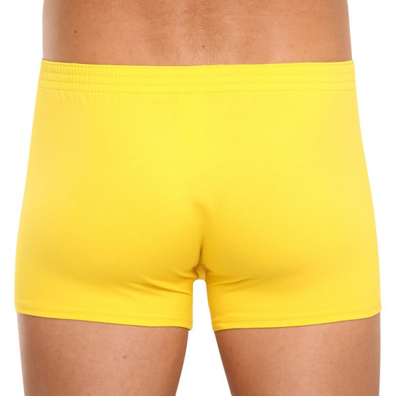 Boxers para hombre Styx goma clásica yellow (Q1068)