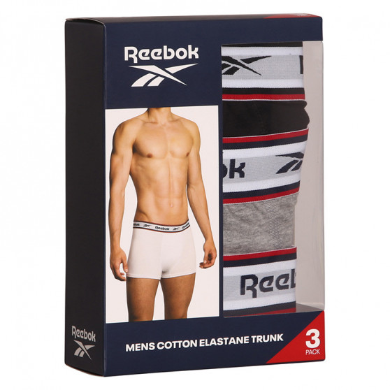 3PACK Boxers para hombre Reebok Barlow multicolor (U5_C8265_RBK_S3PKB)