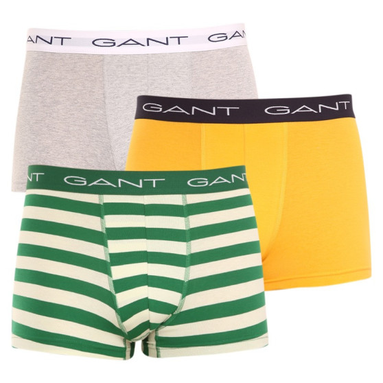 3PACK Boxers para hombre Gant multicolor (902223303-316)