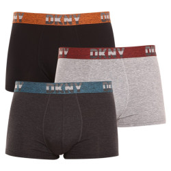 3PACK Boxers para hombre DKNY Bellevue multicolor (U5_6654_DKY_3PKA)